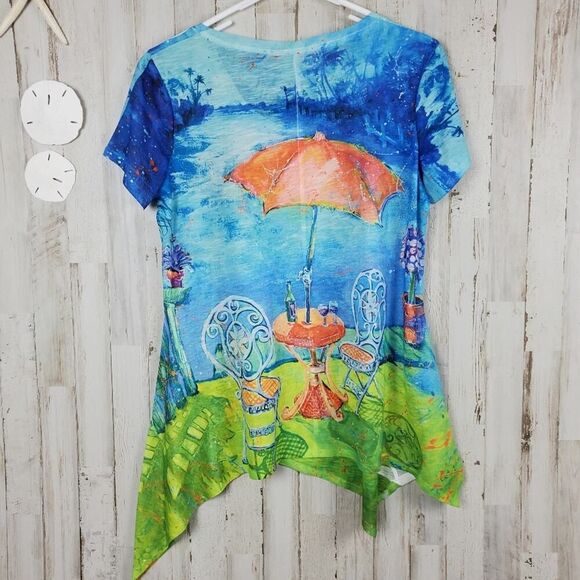 Leoma Lovegrove Graphic Short Sleeve Tee Shirt Size Small - Picture 4 of 10